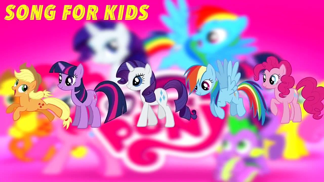 Finger Family ★ My Little Pony Song Nursery Rhymes ★ MLP Songs Children 2