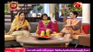 Subh Ki Kahani With Madeha Naqvi on Geo Kahani Part 4 - 11th September 2015