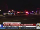 Shots fired during police pursuit in Phoenix