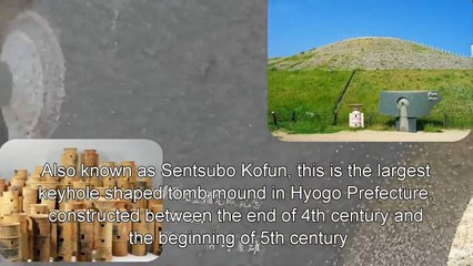 Japan Travel Largest ancient tombs “Goshikitsuka Kofun” Hyogo,Japan