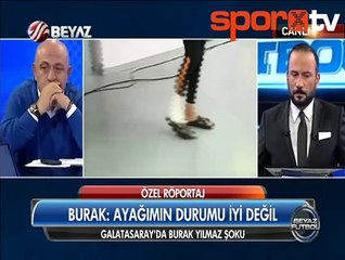 Burak Yılmaz'dan sakatlık açıklaması!