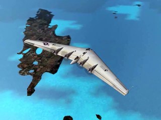 FS2004 XB-35 Flying Wing Bomber