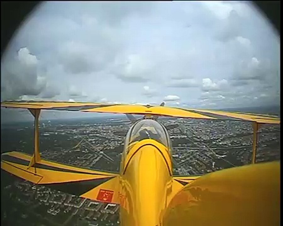 Anflug auf Berlin-Tempelhof