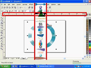 How to Artistic Media tool use in coral draw Urdu/Hindi leecture