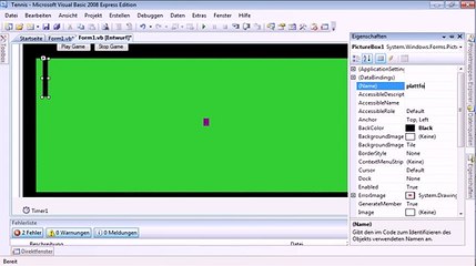 Ein Ping Pong Spiel Programmieren