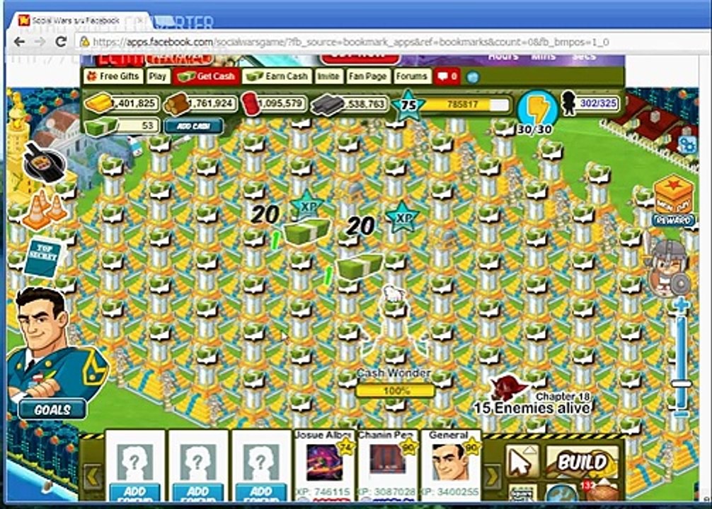 Social Wars Hack cash