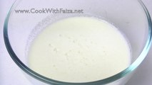 BUTTERMILK (homemade) *COOK WITH FAIZA*