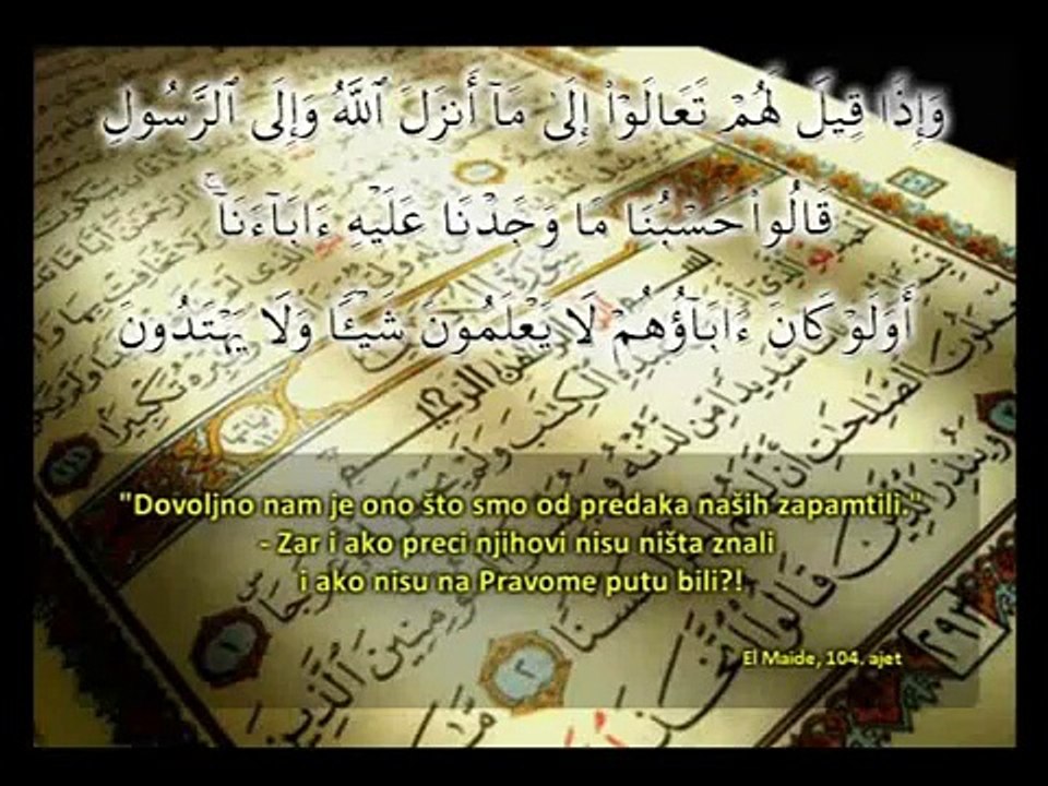 2) PRAVO LICE (NE)ISLAMSKE ZAJEDNICE 2.EPIZODA - kelimetul-haqq.org