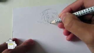 How to draw Pokemon Black and White 2: Bianca ベル