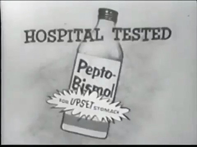 Limited Animation cartoon Pepto-Bismol commercial (1956) - video dailymotion