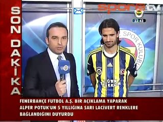 Alper Potuk'un Fenerbahçe forması ile ilk sözleri!