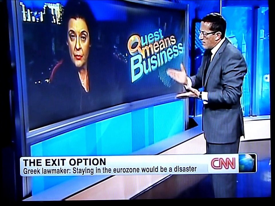 Liana Kanelli - CNN,Quest Means Business