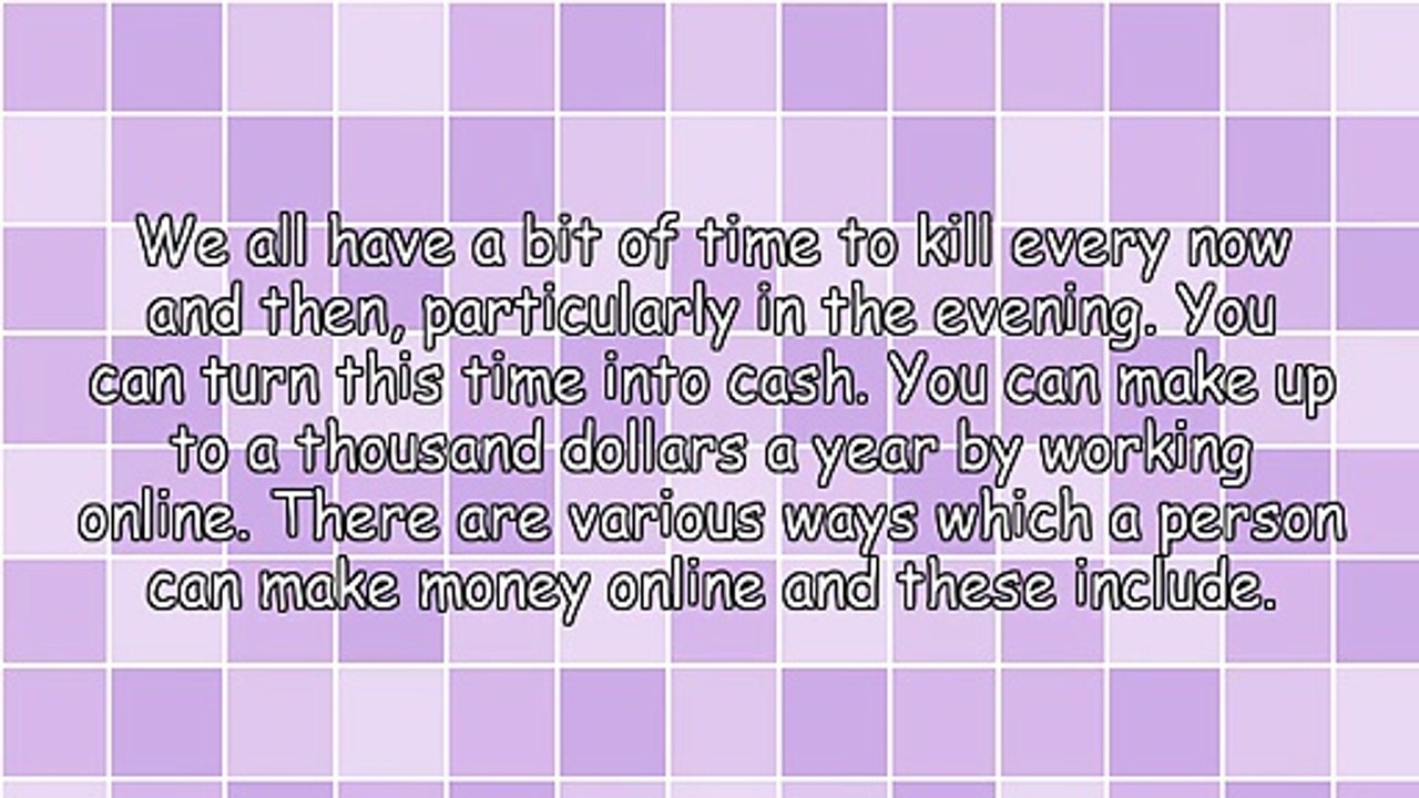 Practical Ways About How to Make Money Online