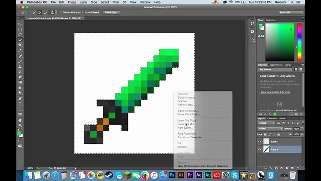 Tutorial - How to remove the background from photos using Photoshop CC 2015