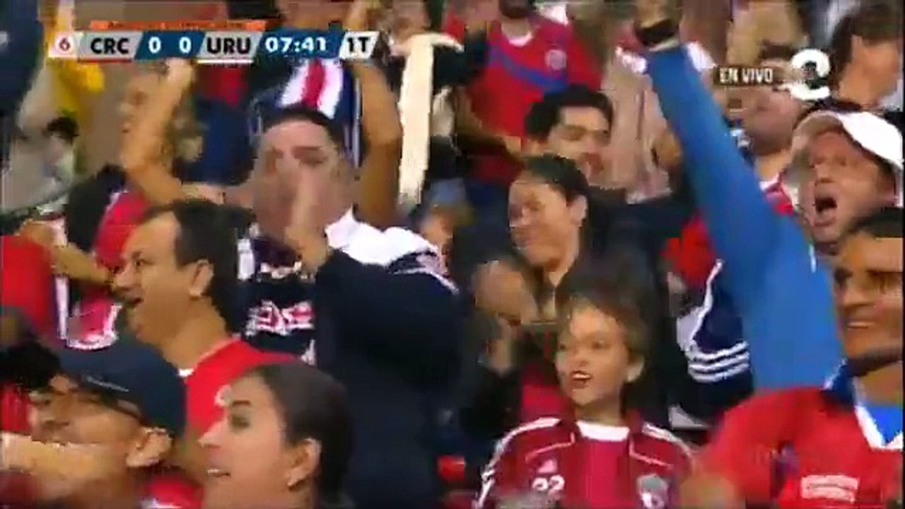 Costa Rica vs Uruguay - Full Highlights (Sept 9, 2015)