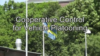 Cooperative Control for Vehicle Platooning
