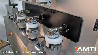 AMTI ADL Knee Simulator for knee implant wear and durability testing