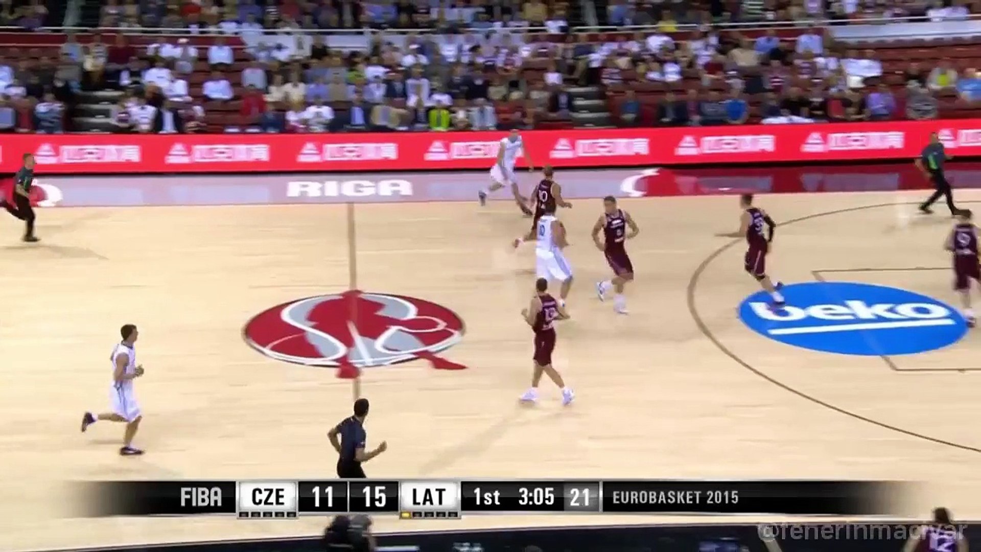 ⁣Jan Vesely EuroBasket 2015 Grup Maçları Performansı
