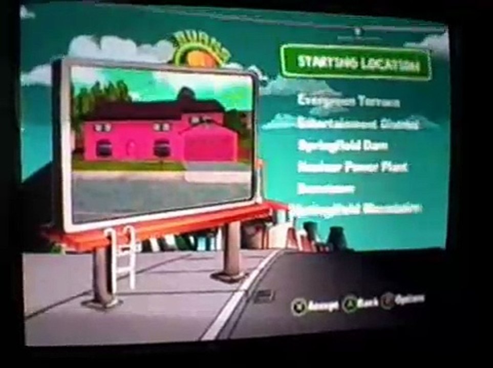 The Simpson's Road Rage - Nuclear bus