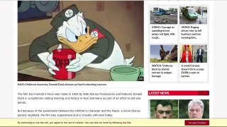 Donald Duck Nazi film unearthed