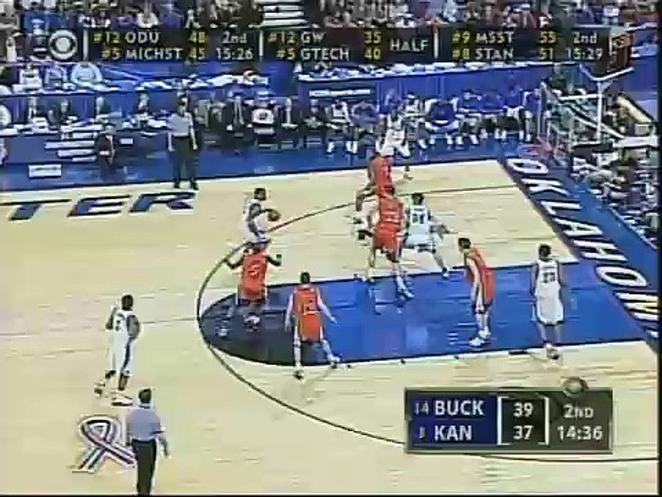 Bucknell vs Kansas - Part 2 of 3