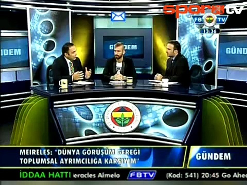Meireles: "Gay işareti nedir, onu bilmiyorum"