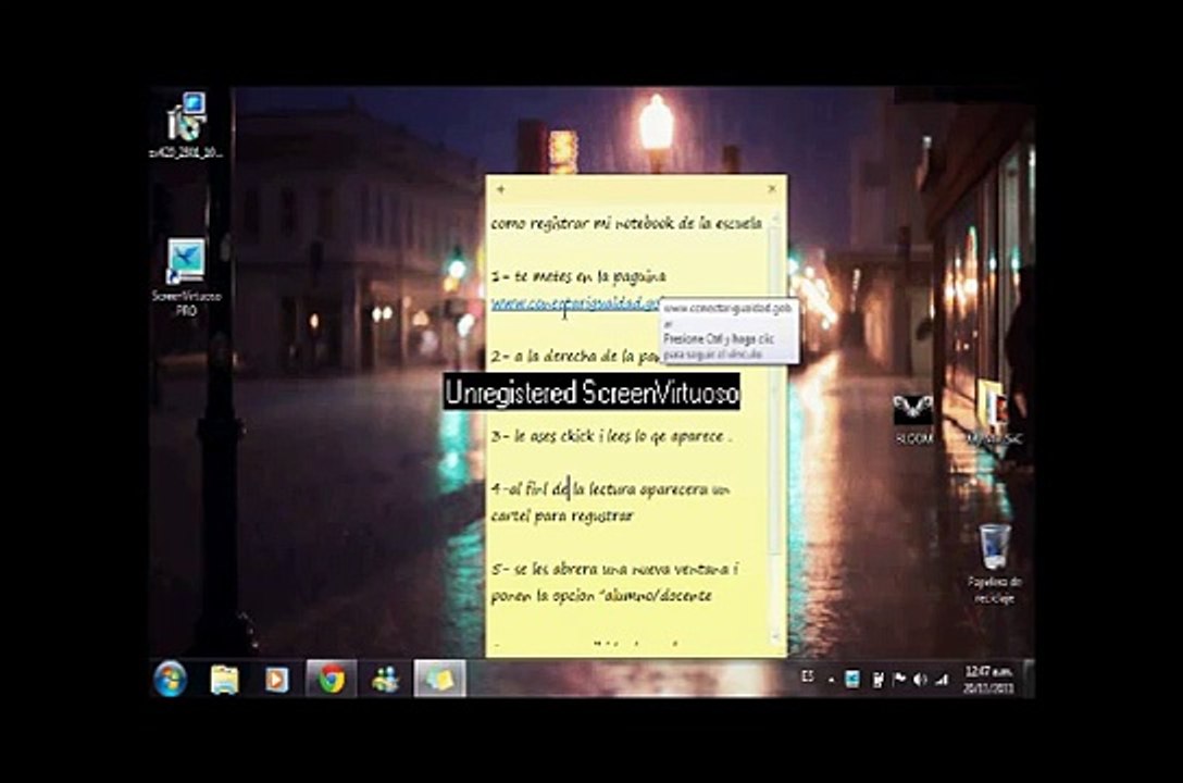 como registrar mi netbook del gobierno