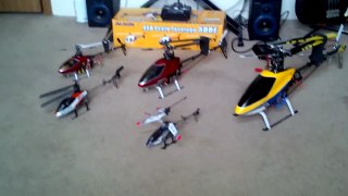 My RC Helicopter collection