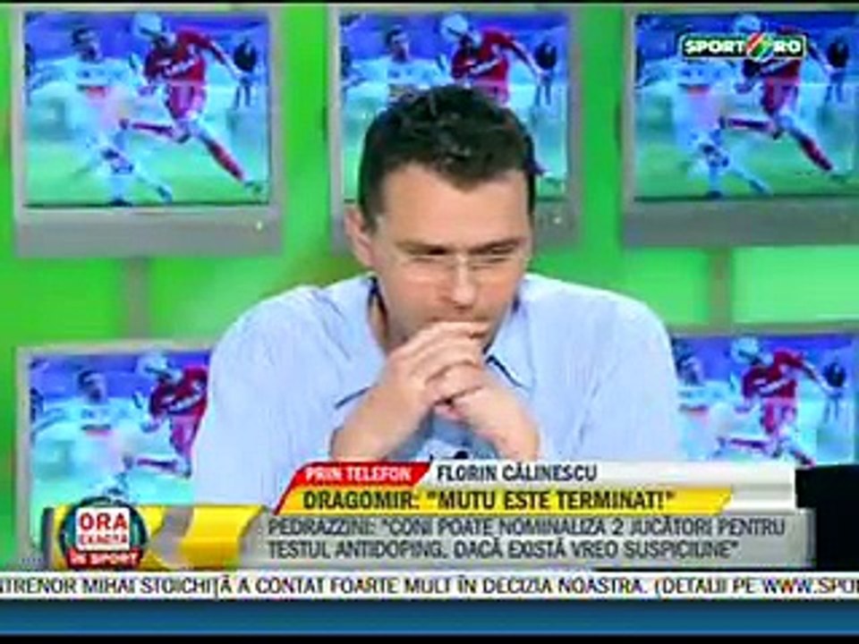 Adrian Mutu - Radu Banciu si Florin Calinescu - Informatia sport.ro 1