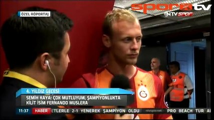 Semih Kaya: "O arkadaşı affettim"