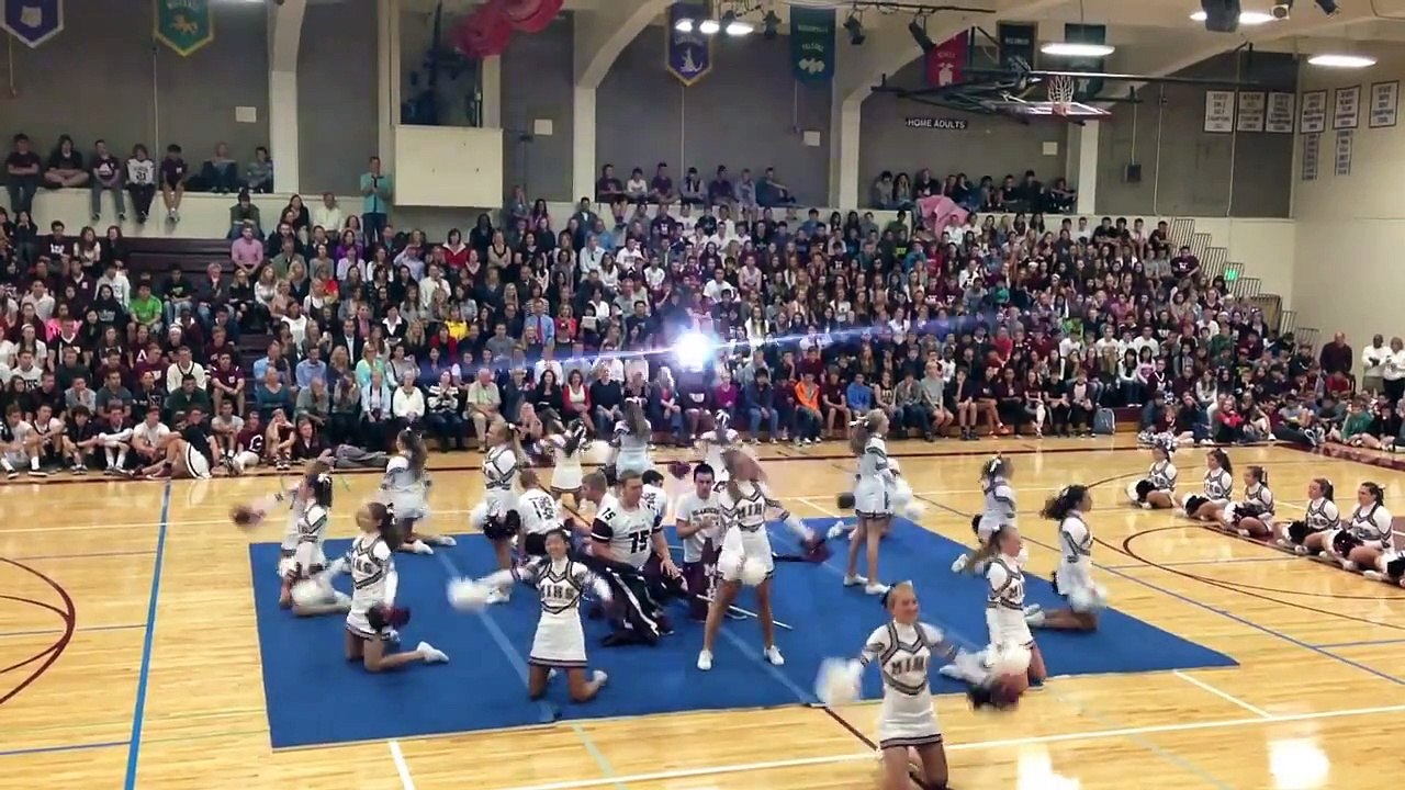 Mercer Island High School Assembly 2013 Drill Cheer