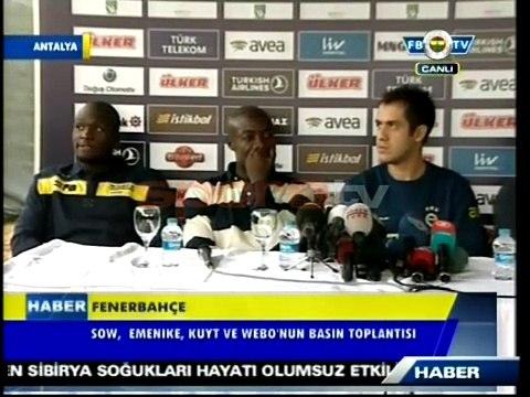 Birbirimize saygı duyuyoruz...