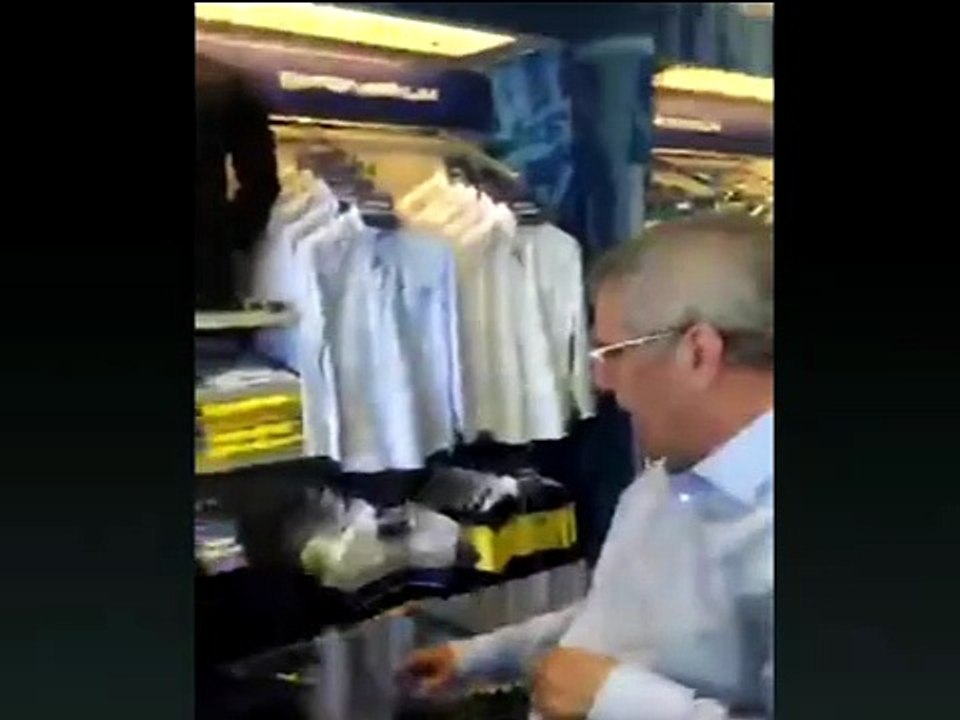 Aziz Yıldırım Fenerium'da alışveriş yaptı!