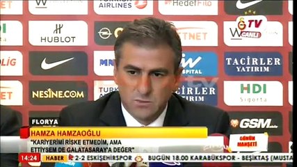 Ve Hamzaoğlu'nun zor anları! Gözyaşları...