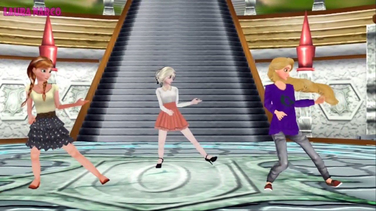 [Kids Songs] ABC Song by Rapunzel Anna Olaf Elsa Frozen [Frozen]