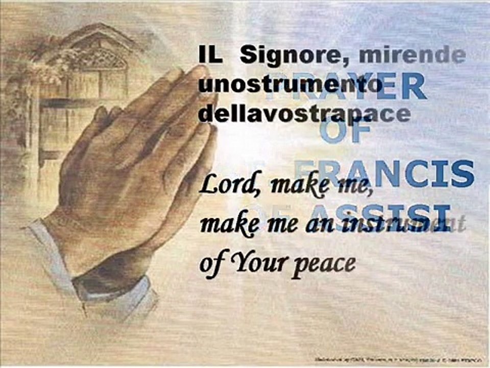 Prayer of St. Francis