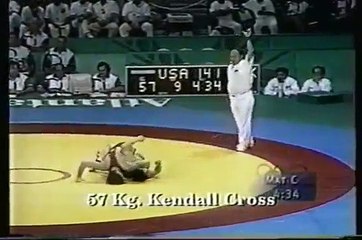 1996 Olympic Wrestling Highlights 1