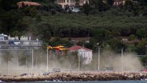 Firefighting aircraft tackle huge wildfire in France