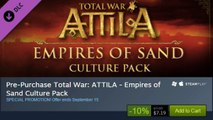 Total War: ATTILA – Empire of Sand Announcement Trailer