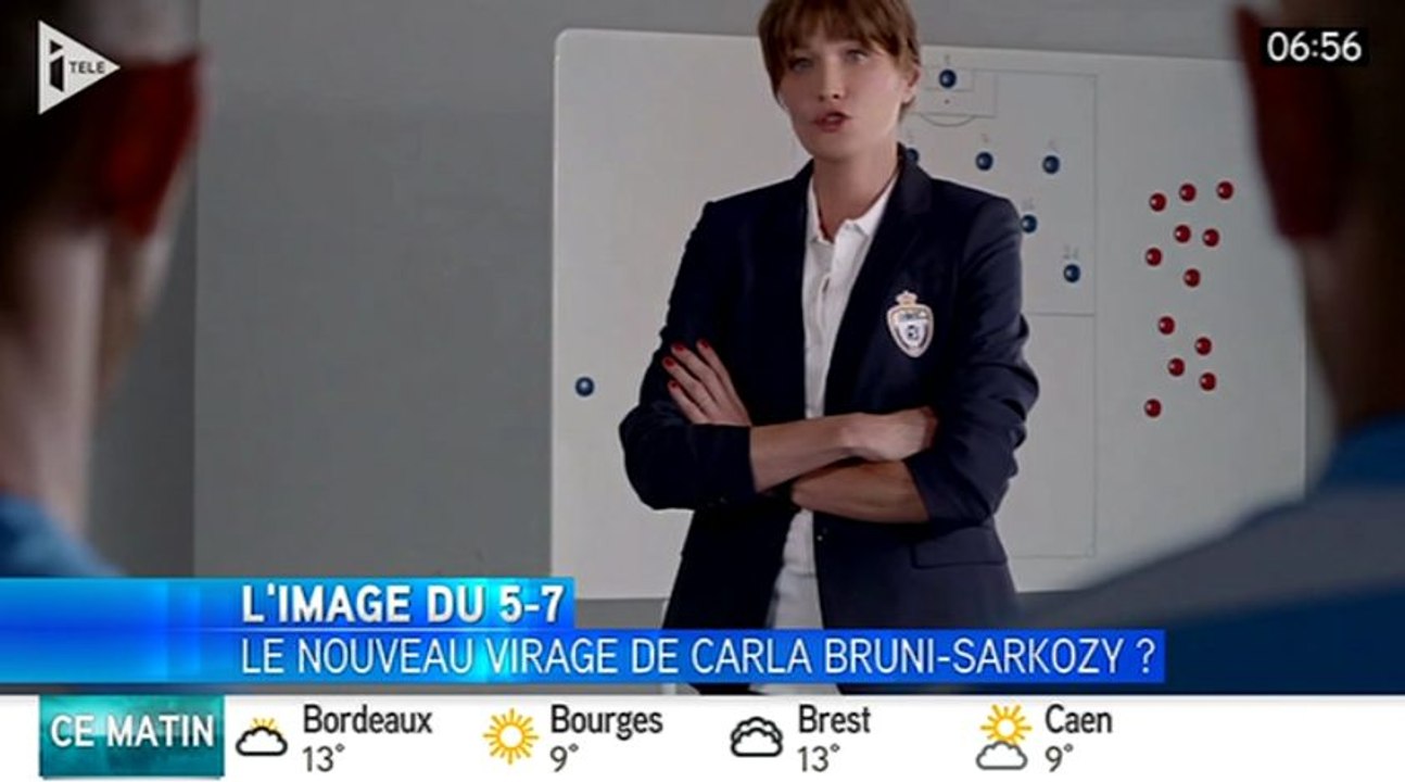 Carla Bruni moquée pour sa publicité - ZAPPING ACTU DU 11/09/2015