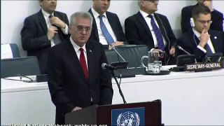 Tomislav Nikolić u UN-u o ulozi Haškog suda u ostvarenju pravde