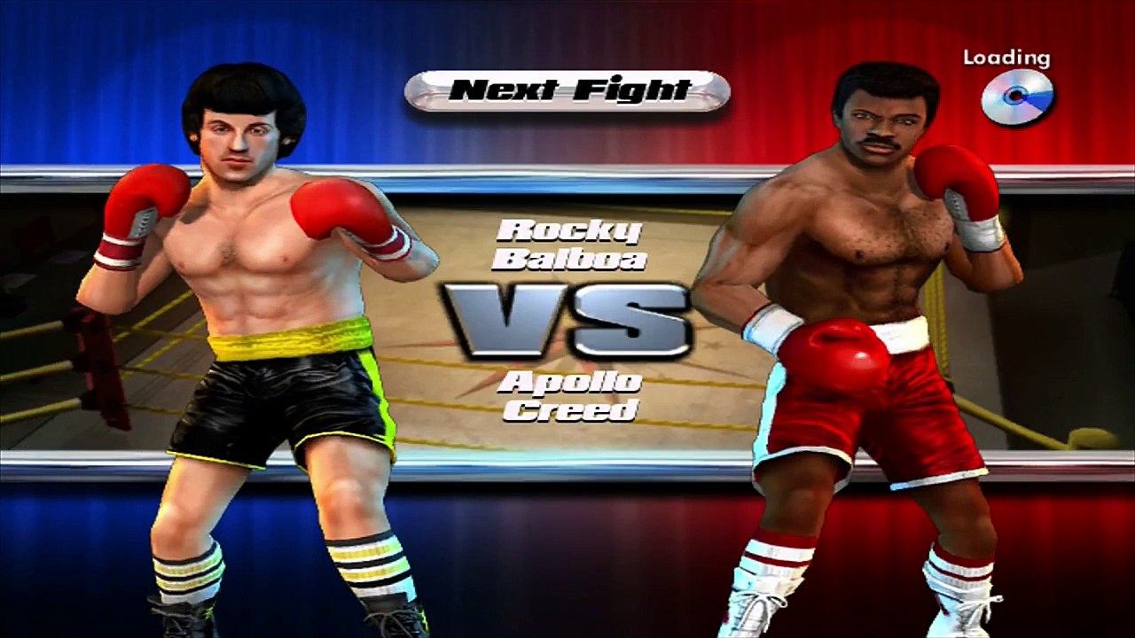 Rocky Legends - Rocky Balboa vs Apollo Creed. (HD)