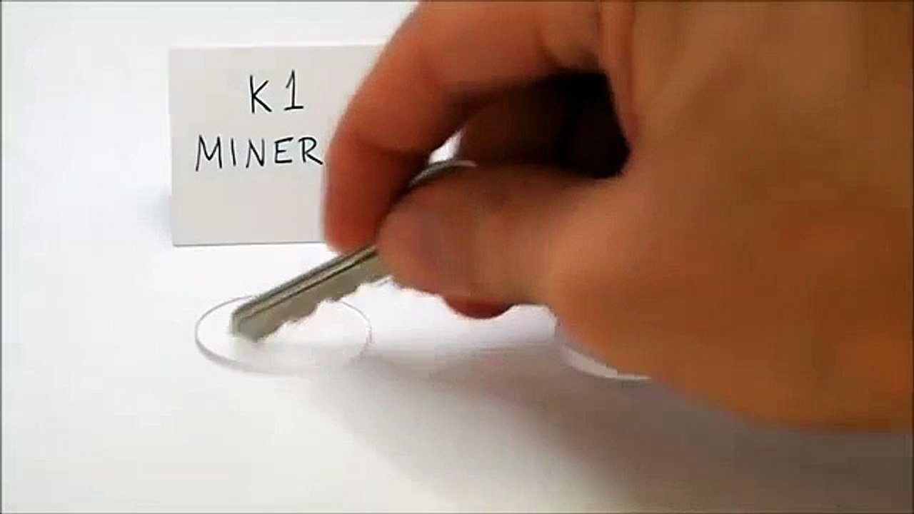 K1 Mineral and Sapphire Crystal scratch test - Nite Watches