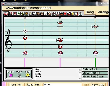 Mario Paint - We Are One (Nexus WWE Theme)