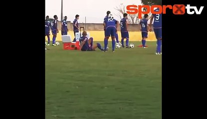 Ronaldinho idmanda şov yaptı!