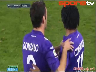 Cuadrado'dan Serie A'ya damga vuran gol!