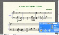 Wrestling Piano Theme Sheet Music - 