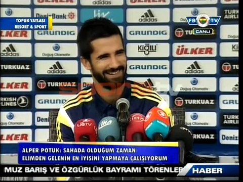 Alper Potuk: Çok güzel bir aile ortamı var...