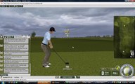 me playing one hole of tiger woods pga tour online got a birdie