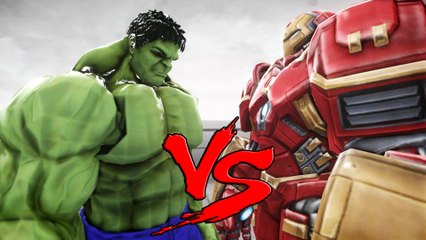 The Incredible Hulk VS Hulkbuster 2015- EPIC BATTLE